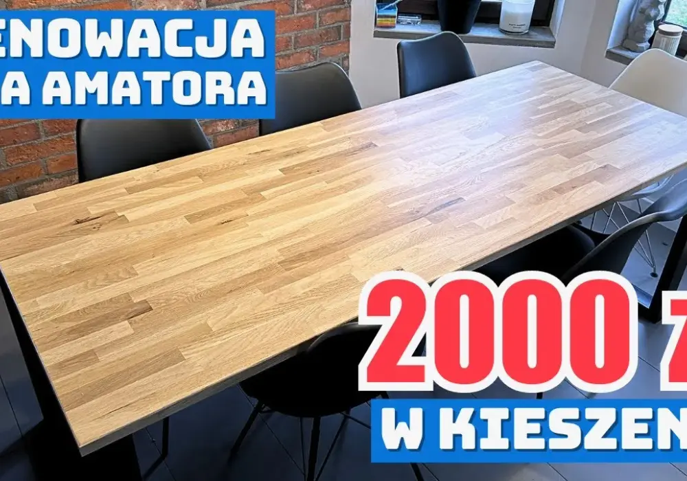 Jak odnowić stół fornirowany i przywrócić mu dawny blask