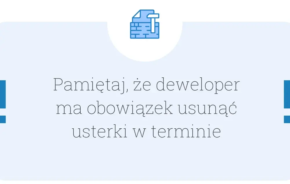 Rękojmia dewelopera ile trwa – zmiany w czasie i co obejmuje