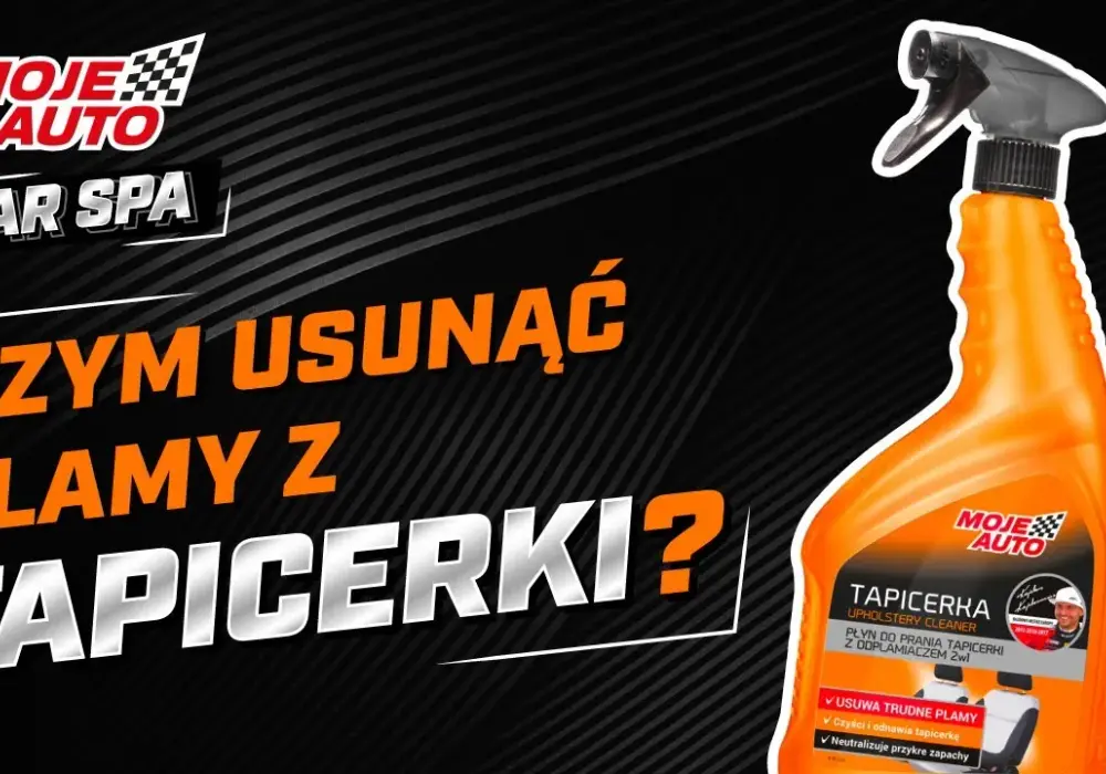 Jak usunąć zacieki z tapicerki samochodowej?