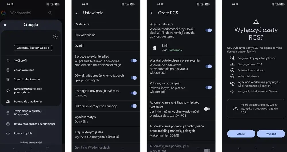 Jak włączyć czat RCS na Androidzie – prosta instrukcja krok po kroku