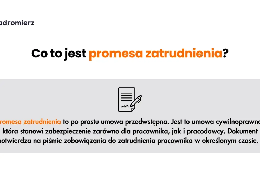 Co to jest promesa zatrudnienia i jakie ma konsekwencje prawne?