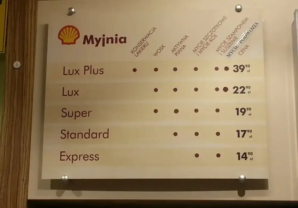 Ile kosztuje myjnia automatyczna? Sprawdź ceny i pakiety usług