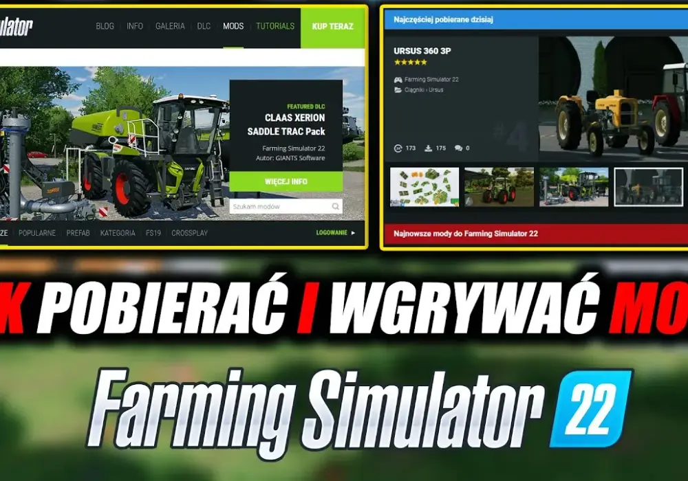 Jak wgrac mody do FS22 i uniknąć problemów z grą