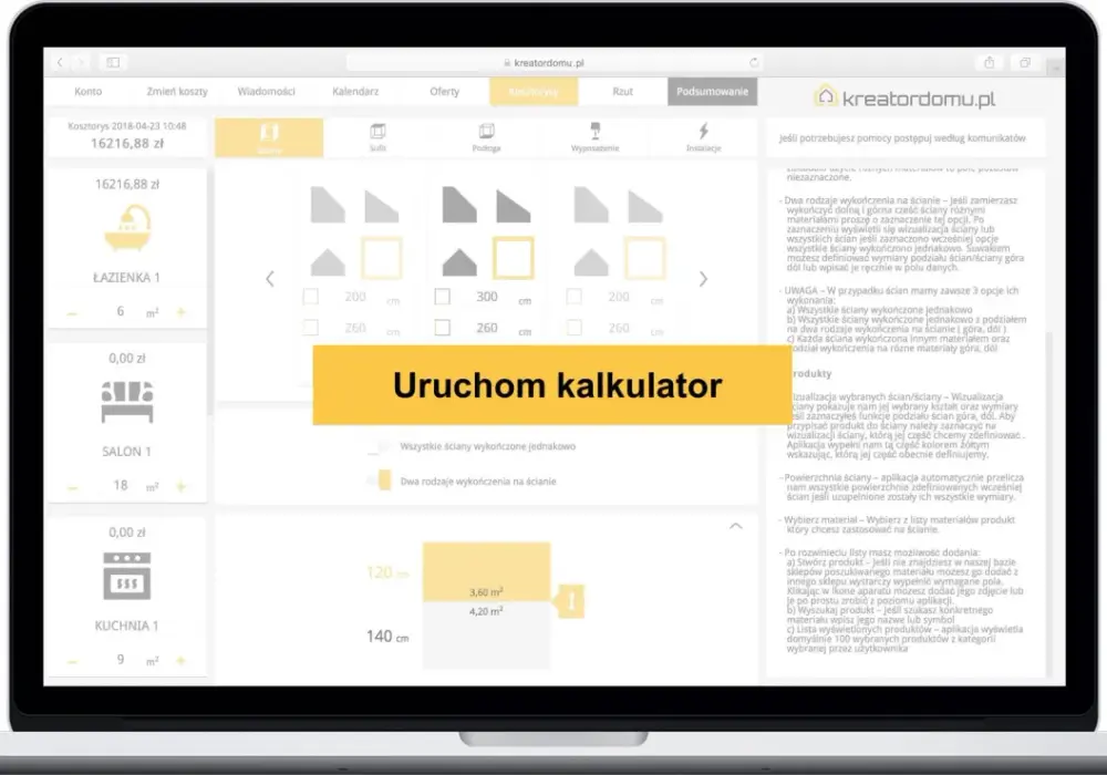 Internetowy kalkulator remontowy: Oszacuj koszty remontu w 5 minut