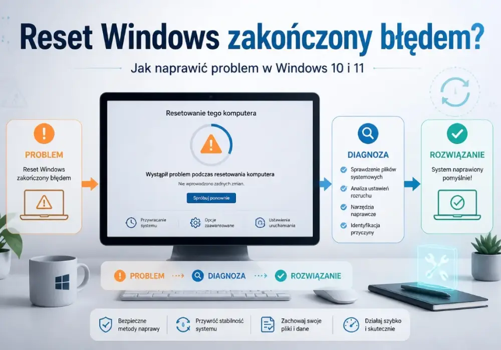 Jak sformatować Windows 10? Reset czy czysta instalacja?