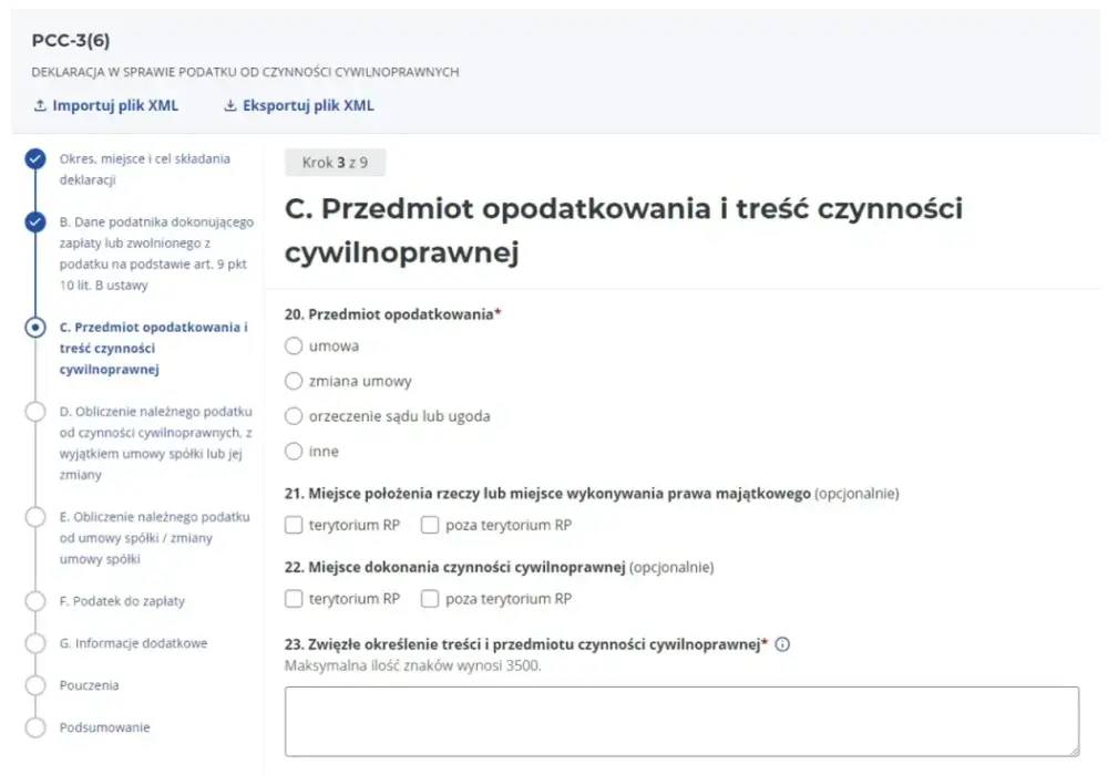 PCC-3 - Kiedy musisz złożyć deklarację i jak uniknąć błędów?