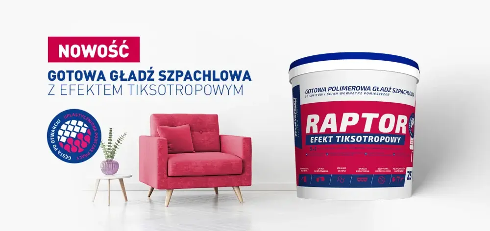 Gładź Raptor: Właściwości, zastosowanie oraz jak prawidłowo używać
