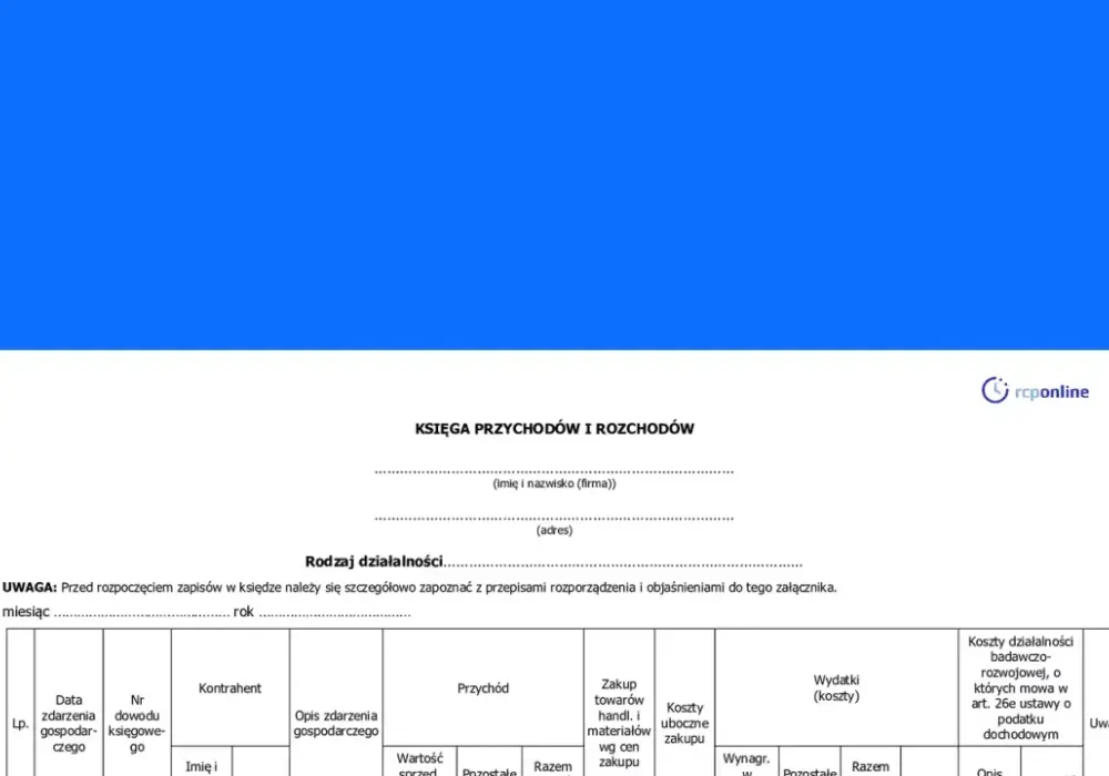 KPiR - Jak prowadzić księgę, unikać błędów i co dalej?