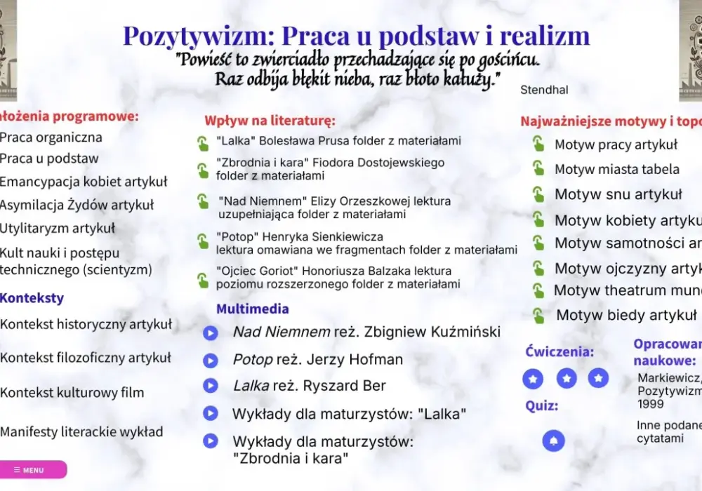 Pozytywizm w Polsce - dlaczego wciąż go czytamy?