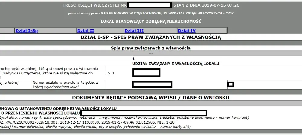 Gdzie jest numer księgi wieczystej w akcie notarialnym – uniknij błędów