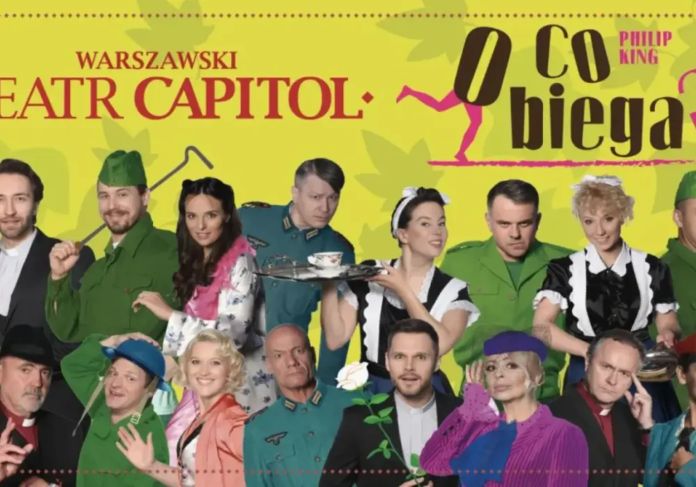 O co biega? Obsada, fabuła i gdzie obejrzeć hitowy spektakl
