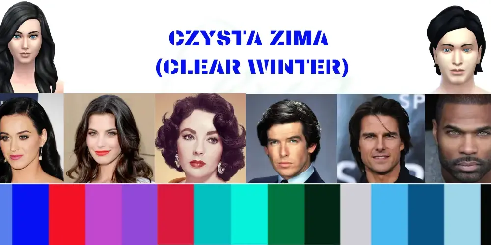 Typ urody zima jakie kolory - odkryj idealne odcienie dla siebie