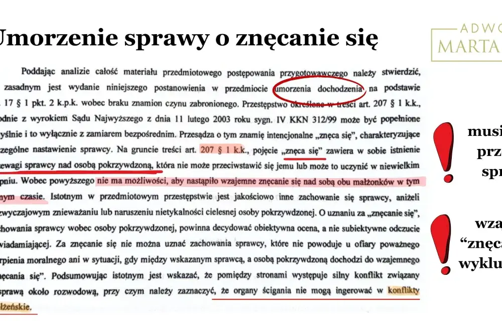 Znęcanie się (Art. 207 k.k.) - Jak rozpoznać i zgłosić?
