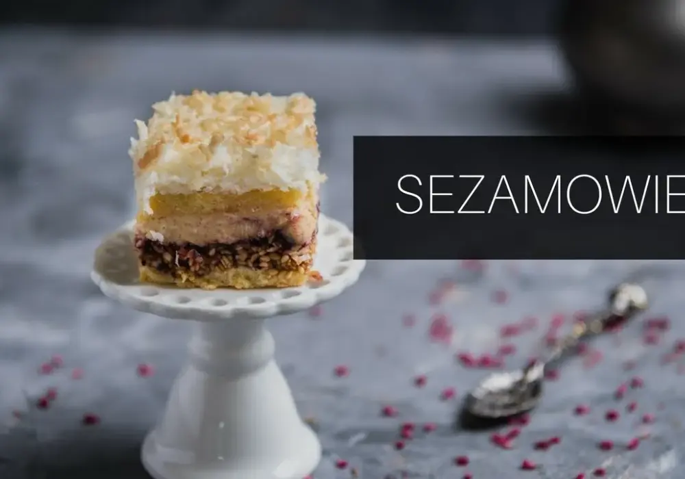 Pyszne ciasto z sezamem – prosty przepis na wyjątkowy deser