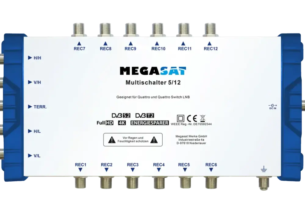 Multiswitch 5/12: Jak mieć SAT i DVB-T2 w 12 pokojach? Poradnik!