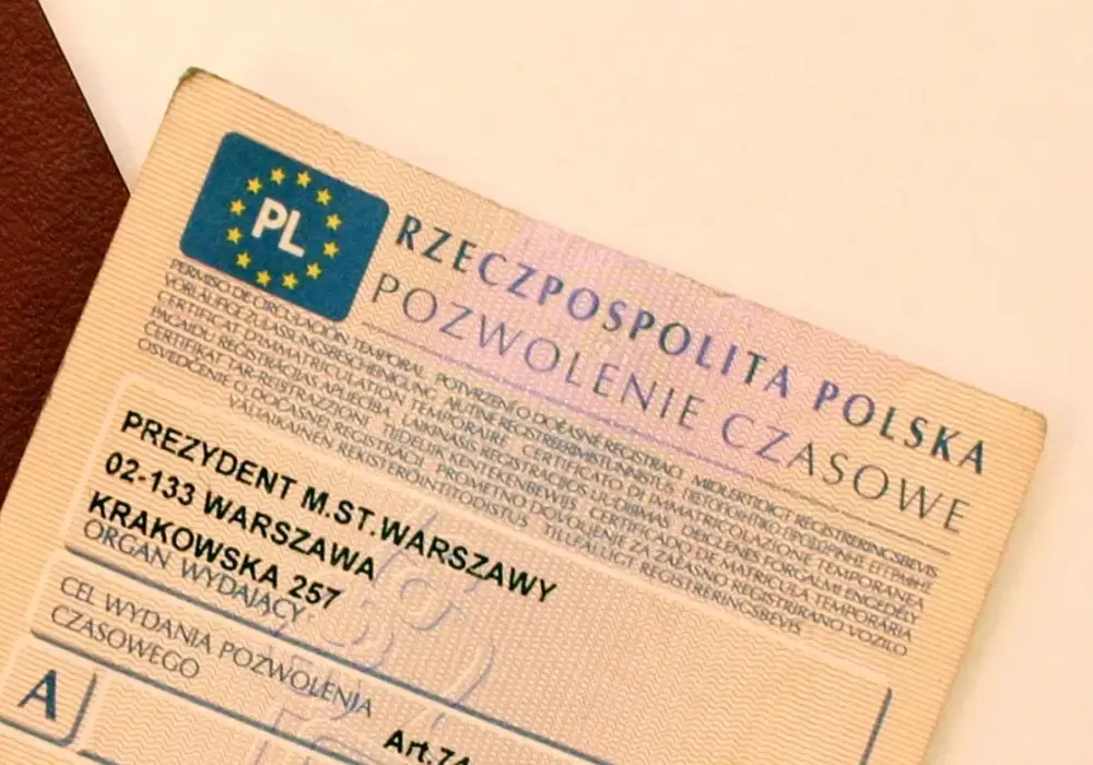 Miękki dowód rejestracyjny - jak go uzyskać i ile kosztuje?