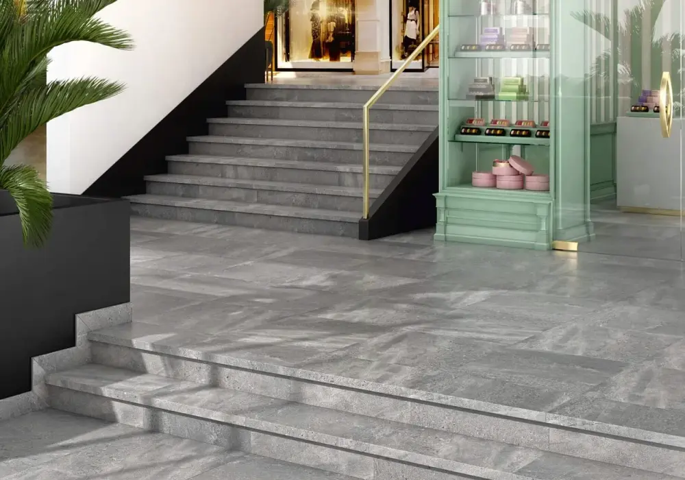 Płytki z kapinosem na schody zewnętrzne: bezpieczeństwo i estetyka