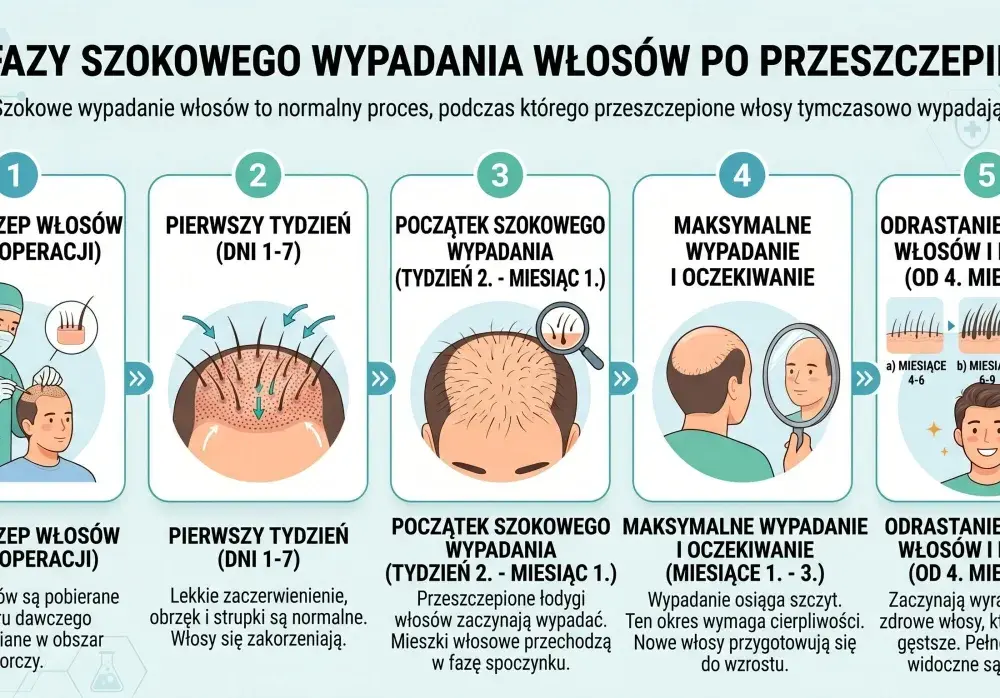 Nieudany przeszczep włosów? Jak ocenić i naprawić efekt