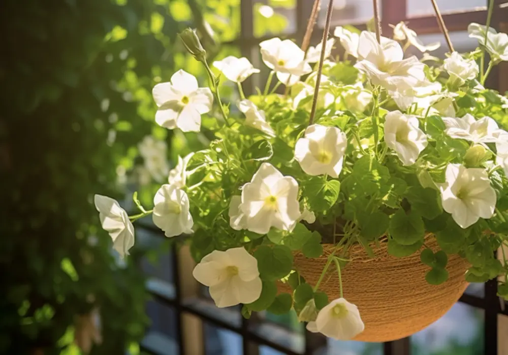 Białe kwiaty na balkon - piękna dekoracja na każdą porę roku