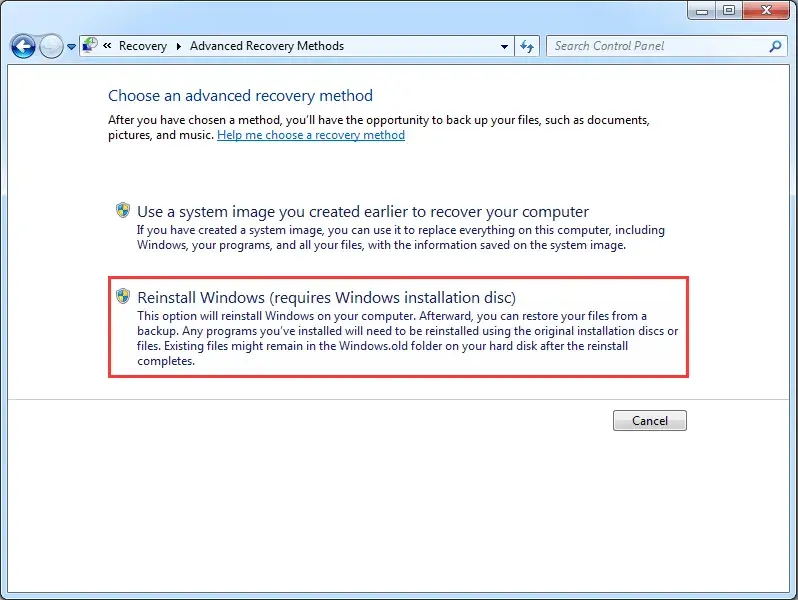 Jak przywrócić ustawienia fabryczne Windows 7 bez płyty i uniknąć problemów