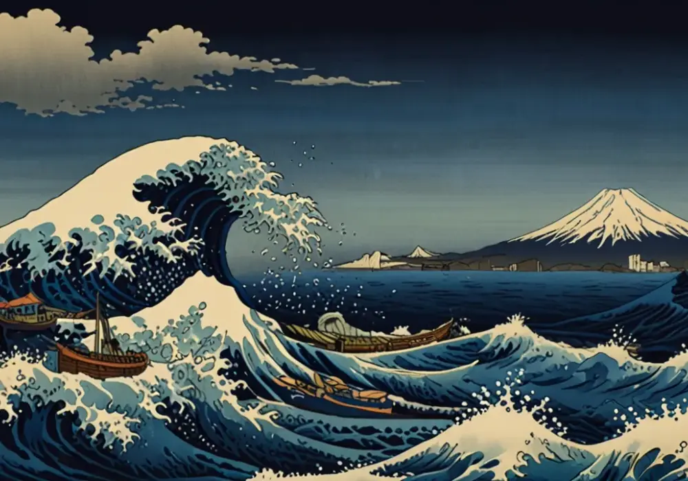 Hokusai: Wielka fala i jej kluczowe miejsce w sztuce japońskiej
