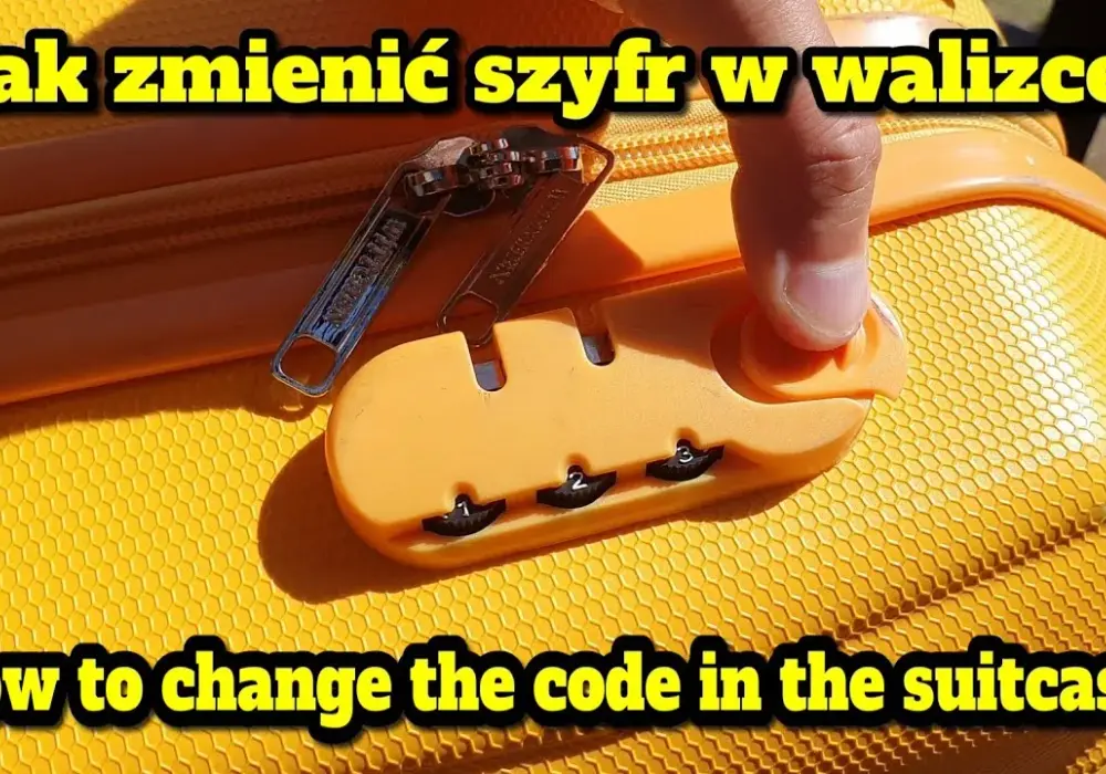 Jak zmienić zapomniany szyfr w walizce i odzyskać dostęp bez niszczenia