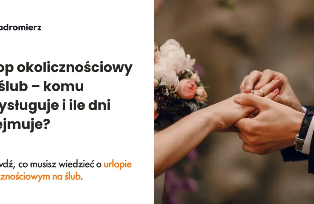 Czy na ślub syna przysługuje urlop okolicznościowy? Sprawdź szczegóły