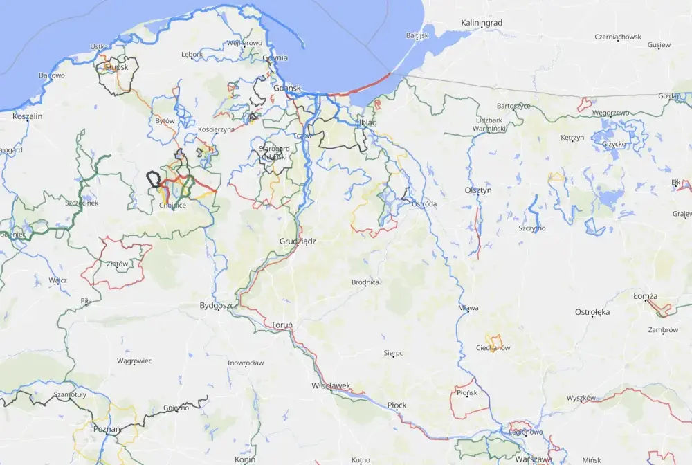 Najlepsze trasy rowerowe w Polsce na interaktywnej mapie dla Ciebie