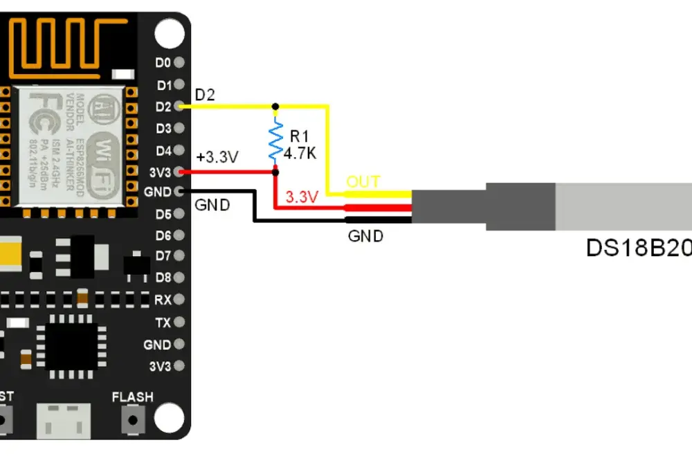 Jak podłączyć ESP8266 z DS18B20 w Lua: kompletny poradnik programowania