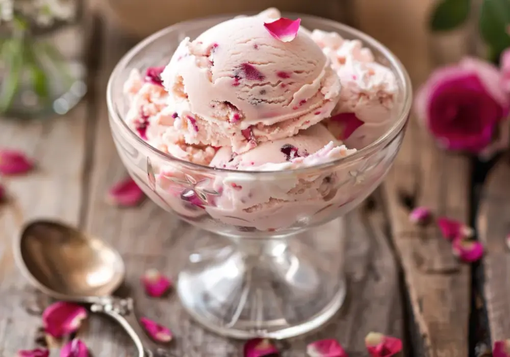 Lody różane: niezwykły smak lata w Twoim domu - przepis krok po kroku