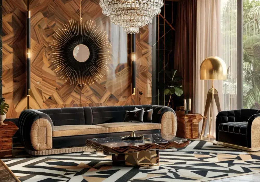 Meble art deco – Styl, który zachwyca: jak urządzić swoje wnętrze elegancko