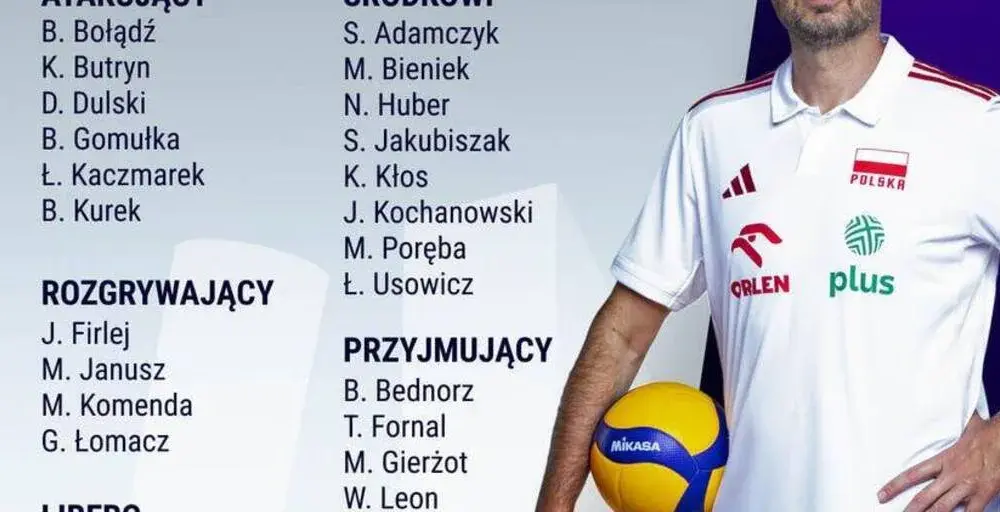 Aktualna kadra siatkarska Polski - lista zawodników i nowy skład reprezentacji