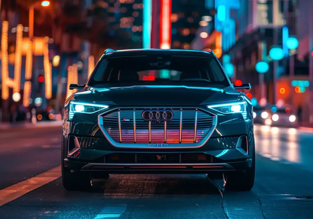 Audi e-tron 55 - Pełna specyfikacja i osiągi tego elektrycznego SUV-a