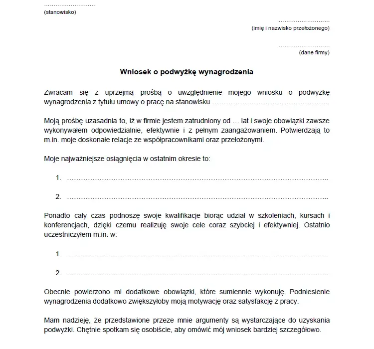 Jak napisać podanie o podwyżkę? Pewny sposób na rozmowę z szefem o wynagrodzeniu
