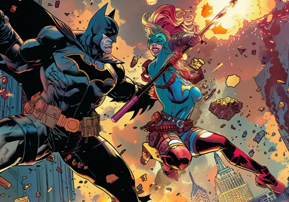 Harley Quinn komiks: Szalone przygody Batmana z nową bohaterką