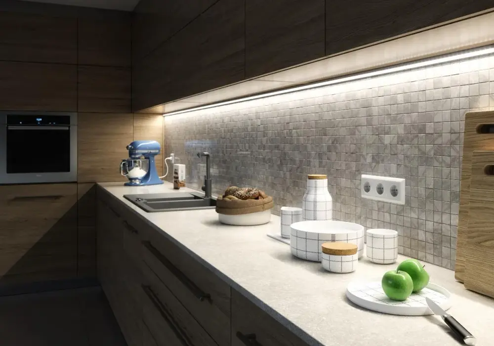 Profile LED pod szafki kuchenne: Nowoczesne oświetlenie kuchni