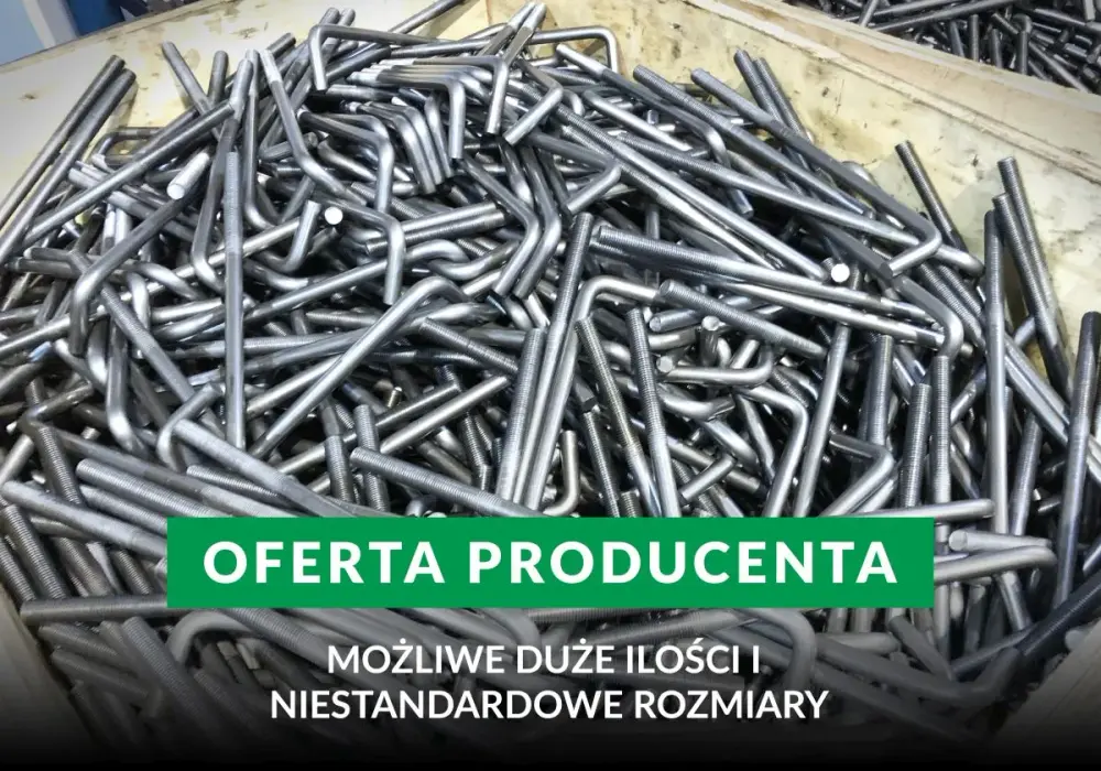 Kotwy do murłaty 16x500 mm: klucz do stabilnych konstrukcji budowlanych