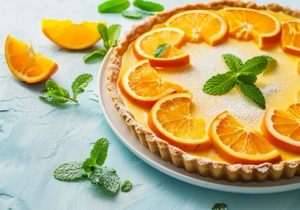 Tarta z pomarańczami: cytrusowy deser na upalne dni, który orzeźwi