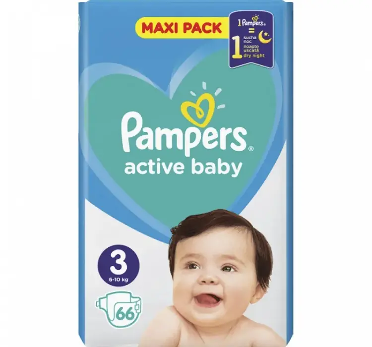 Pampers 3 – od której doby i wagi stosować pieluszki dla niemowlaka?