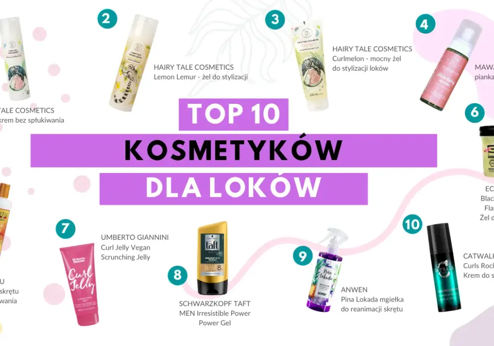 Jak wybrać najlepsze kosmetyki podkreślające skręt włosów? Poradnik