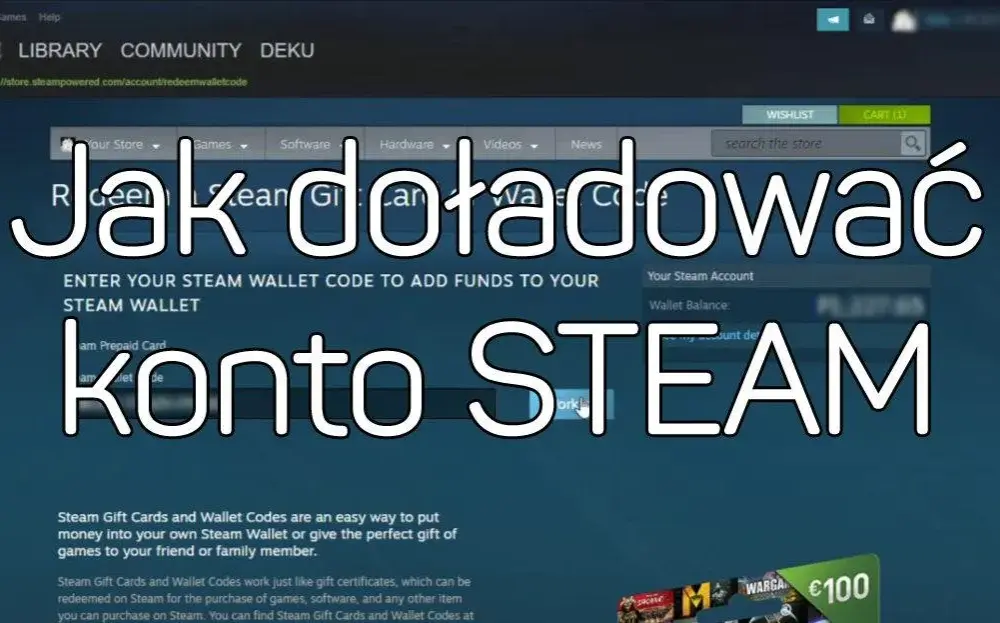 Jak doładować konto na Steam bez problemów – proste metody i porady