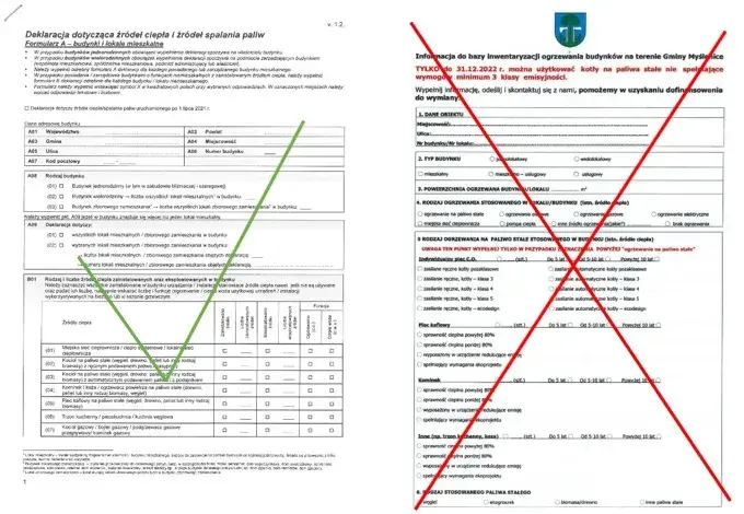 Wzór wniosku CEEB: Jak prawidłowo zgłosić źródło ogrzewania