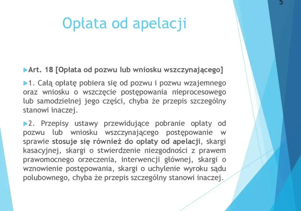 Opłata od apelacji do którego sądu? Uniknij błędów w płatności