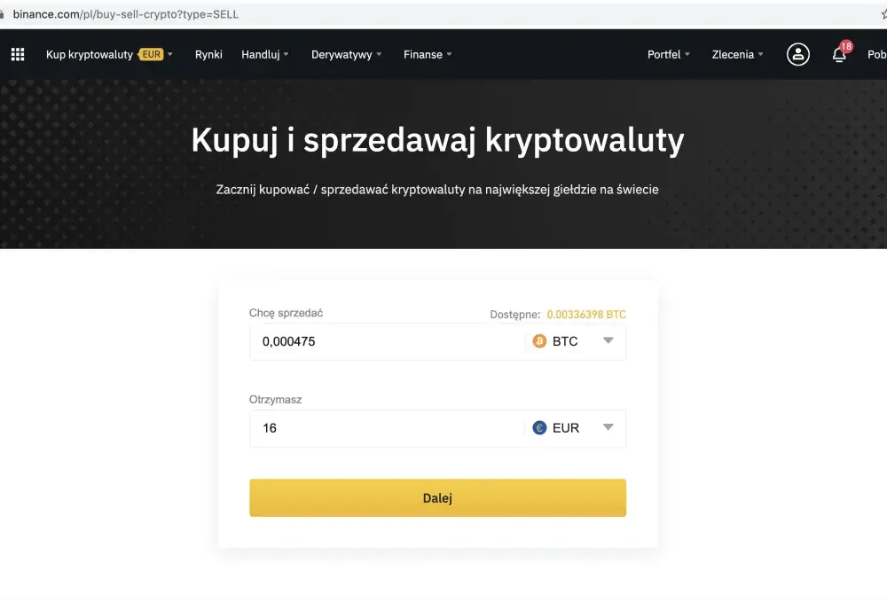 Jak bezpiecznie sprzedać kryptowalutę na Binance bez prowizji i strat
