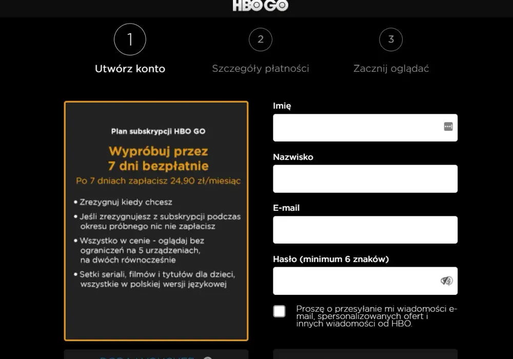 HBO Go ile kont: Jak uniknąć problemów z logowaniem i dostępem