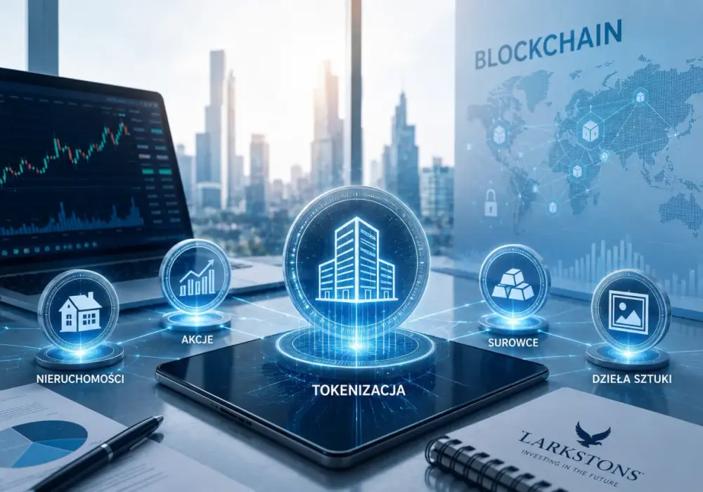 Larkstons: Jak tokenizacja aktywów zmienia rynek inwestycyjny