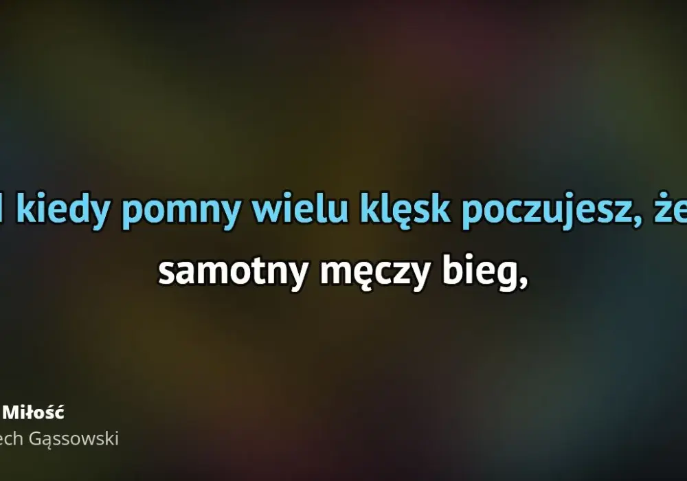 M jak miłość tekst piosenki - poznaj słowa i emocje utworu