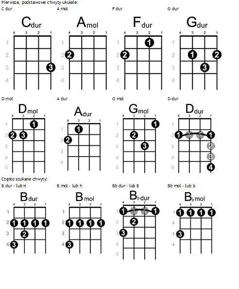 Jak zmienić chwyty gitarowe na ukulele - prosty sposób na adaptację