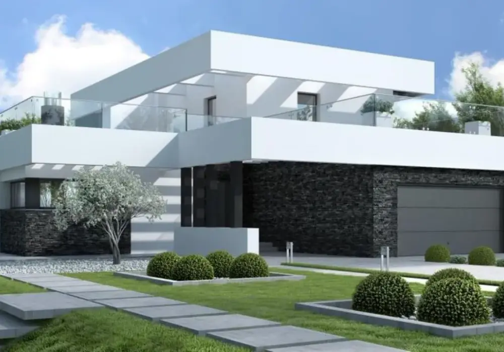Domy z płaskim dachem: Nowoczesny design i praktyczne rozwiązania