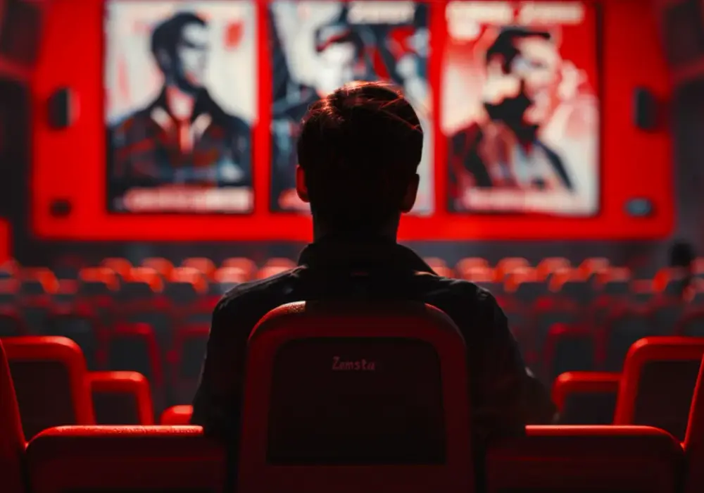 Plakat Zemsta: Czy graficzna promocja filmu przyciągnie widzów?